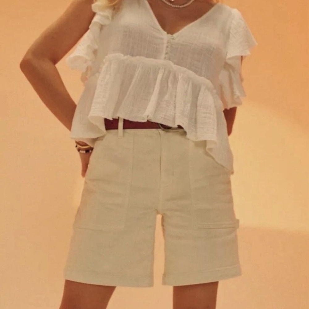 AMERICAN EAGLE dreamy drape carpenter short